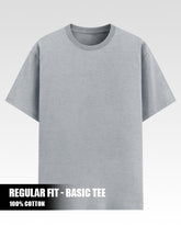 Basic Grey Melange - Unisex T-Shirt
